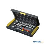 STANLEY 1/4" DR. SOCKET SET 17-PCS 4-13MM