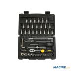 STANLEY 1/4" DR. SOCKET SET 46-PCS 4-14MM