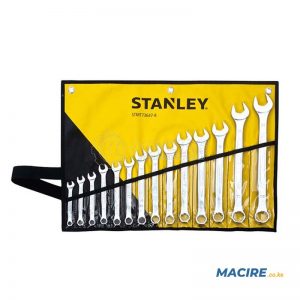 STANLEY COMBINATION SPANNER SET METRIC 14PCS 8-24MM