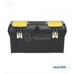 STANLEY TOOLBOX PLASTIC WITH TRAY 24"