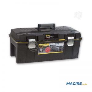 STANLEY TOOLBOX PLASTIC WITH TRAY 28" WATERPROOF & SHOCKPROOF
