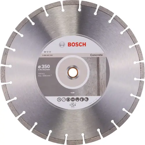 Bosch Diamond Cutting Disc 14” Segmented Professionalconcrete (2608602544)