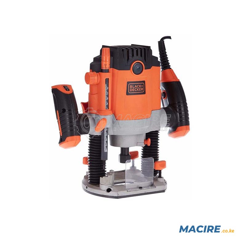 BLACK+DECKER BDROUT127 PLUNGE ROUTER 1600W 12.7MM