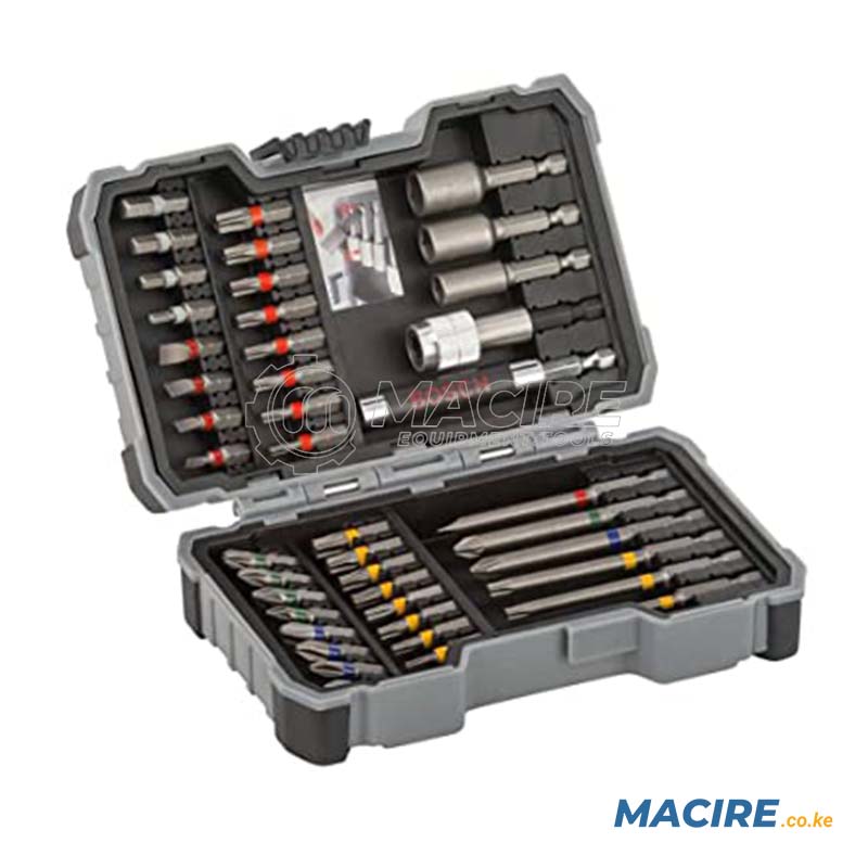 BOSCH BIT SCREW & NUT 43PC SET (2607017164)