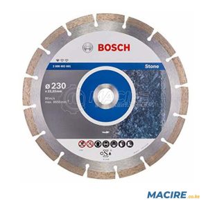 BOSCH DIAMOND CUTTING DISC 14” SEGMENTED STONE PROFFESIONAL
(2608602603)