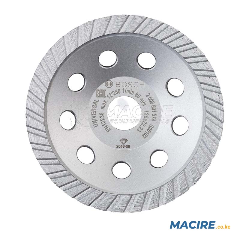 BOSCH DIAMOND GRINDING 5” TURBO UNIVERSAL
(2608601574)