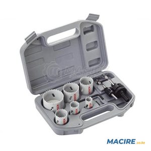 BOSCH HOLESAW SET ELECTRICIANS 9PC (2608580804)