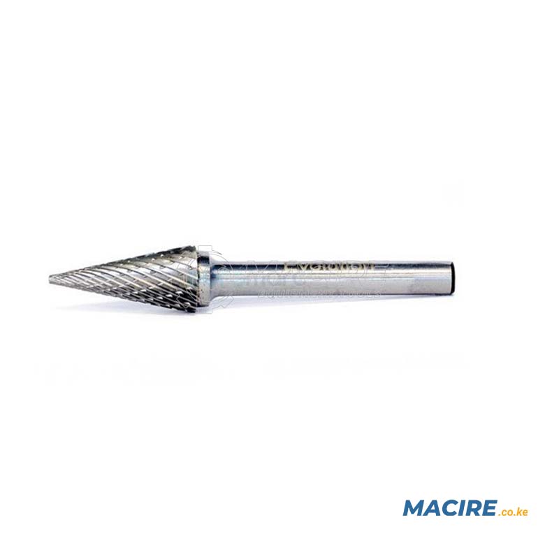 JAVELIN ROTARY BURR CONICAL STRAIGHT 6X18X6MM (RB-CON-S-6-18)