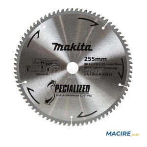 MAKITA A-02668 CIRCULAR SAW BLADE ALUMINIUM 255X30X80T