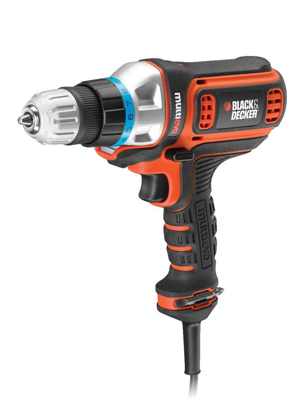 Black+decker Mt350k-b5 Multi-tool Kit With Drill Driver Head Corded 300w