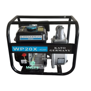 2" KATO Germany WP20X Water Pump – 8HP Petrol Engine, Portable Design