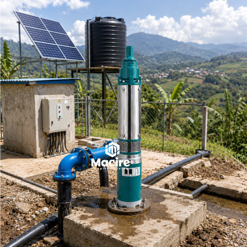 Shiyuan 20m head solar borehole pump Kenya