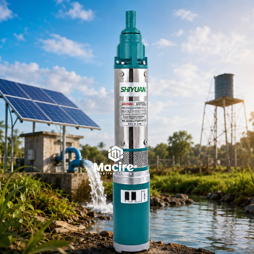 Shiyuan33 20m head solar borehole pump Kenya