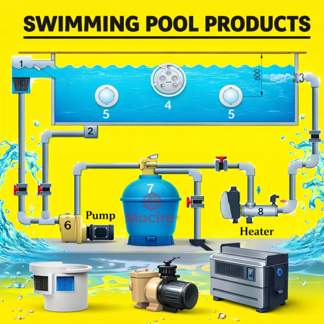 swimming pool system setup - Macire Pumps In Kenya swimming pool system setup - Macire Pumps In Kenya