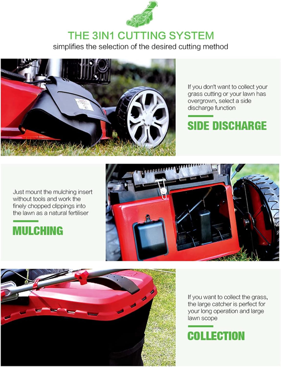 lawn mower hand push 3