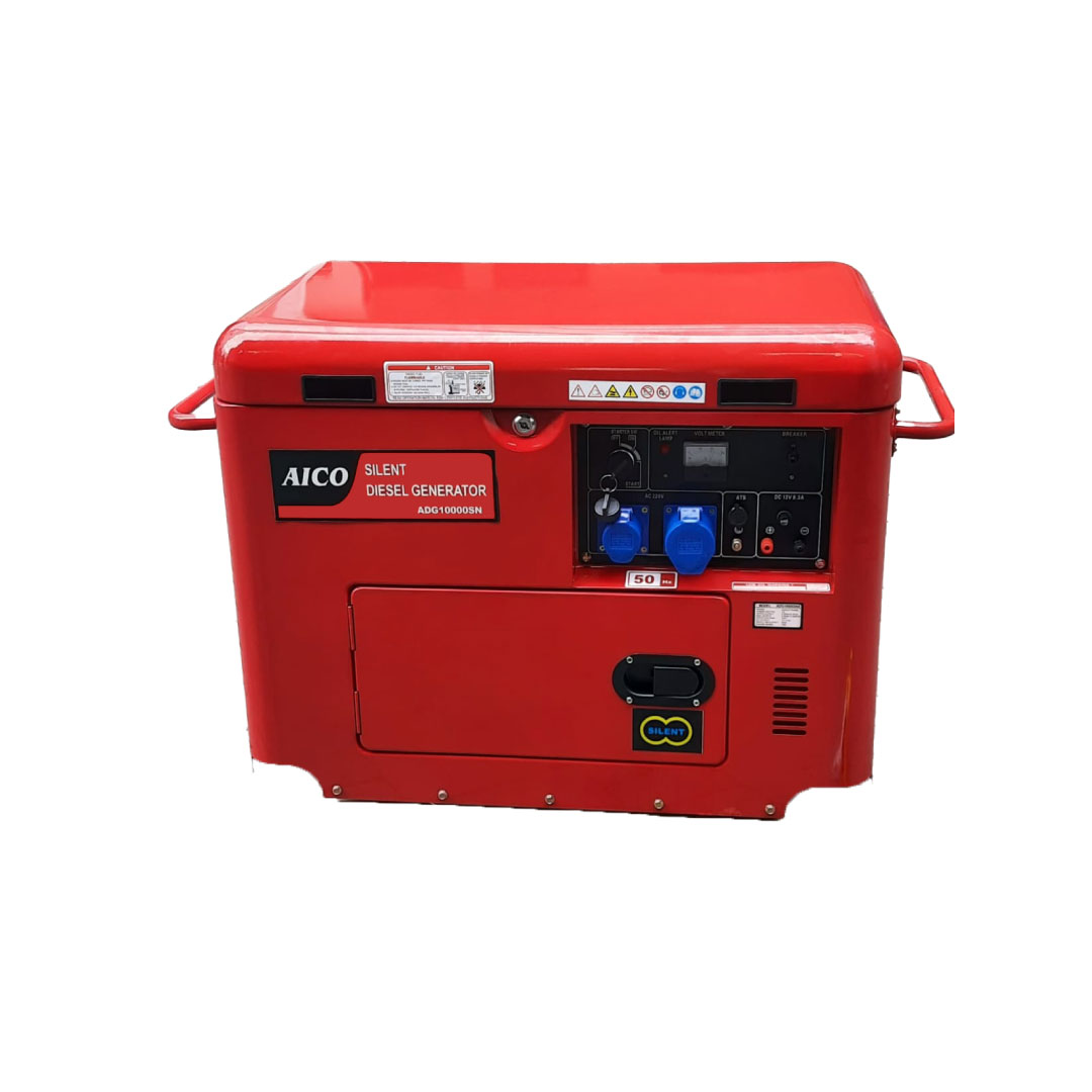 10Kva ADG10000SN Aico Japan Diesel Generator Single Phase without ATS