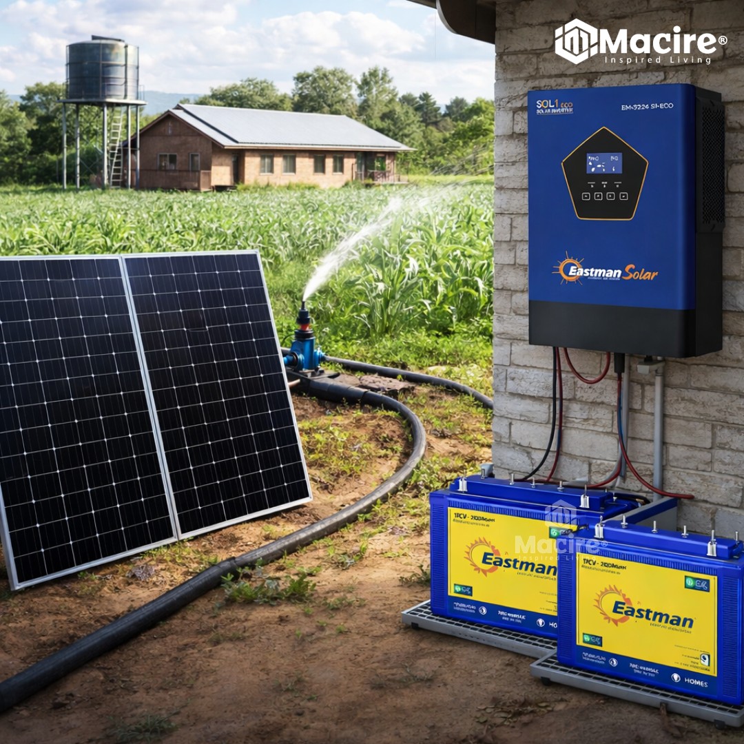 Eastman-3.2KW Solar Kit 2 Solar kit with Eastman inverter and batteries