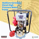 Stallions Germany 110m Head Diesel High Pressure Water Pump