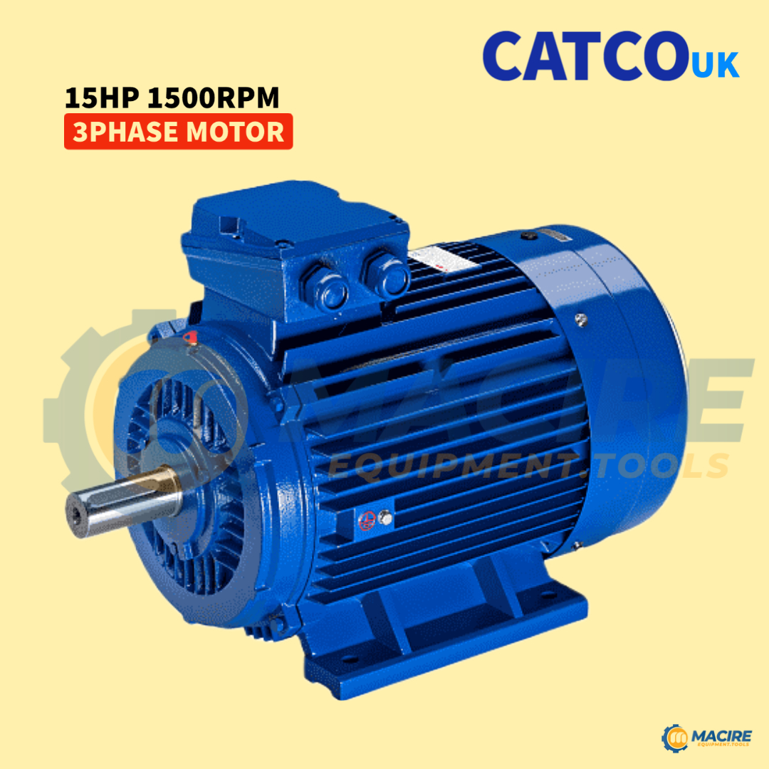 Catco UK 15hp 1500Rpm Three Phase Electric Motor