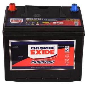 NS70 MFL Powerlast Car Battery Maintenance Free Chloride Exide