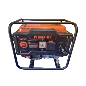 3kW CIGMA-UK Gasoline Generator 4000AE2 – Key Start with Wheels & Trolley Power Beast