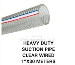 Heavy duty PVC suction pipe reinforced spiral Heavy duty PVC suction pipe reinforced spiral