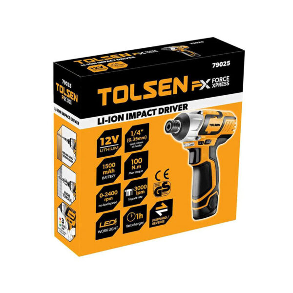 Tolsen 12v Li-ion Impact Drill aa