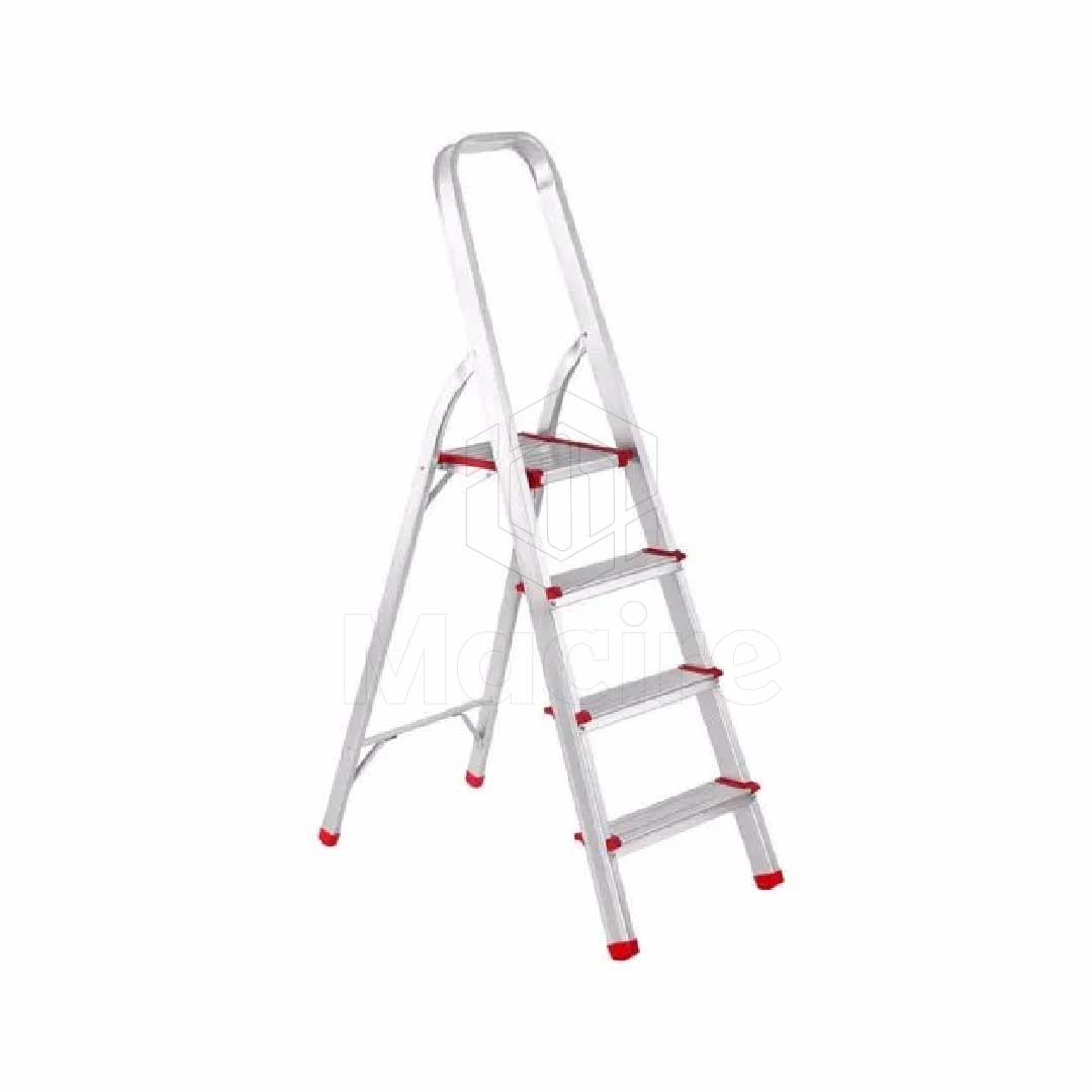 A’ Type 4 Steps Aluminum Ladder