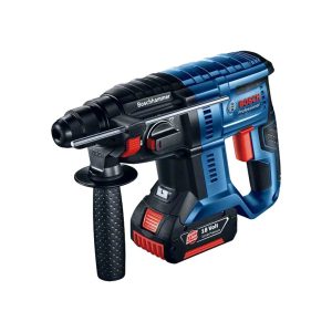 Bosch Drill Cordless Hammer Rotary 20Mm 3.0Ah 18V Li-Ion – 2 X Batteries (Gbh 180-Li)