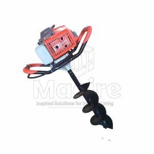 Premier Earth Auger With Free Drill Bits Fence Hole Digger 2 Stroke Petrol Engine