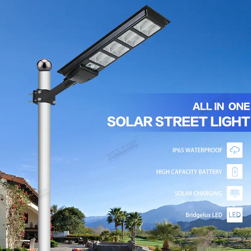 250w ALLTOP Solar Street Light - New Design Aluminium Outdoor IP65 Waterproof All In One Led - Image 4
