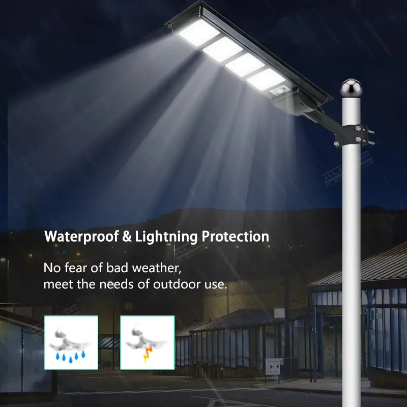 250w ALLTOP Solar Street Light - New Design Aluminium Outdoor IP65 Waterproof All In One Led - Image 2