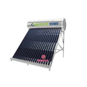 150L Seven SS Solar Water Heater – Pressurized, Stainless Steel Tank