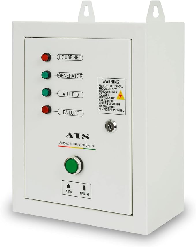 ATS Automatic Transfer Switch - Power up to 15kW 3phases