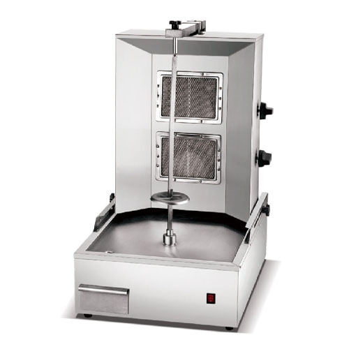 2 Head Shawarma Gas Machine - Commercial Grade - Image 3