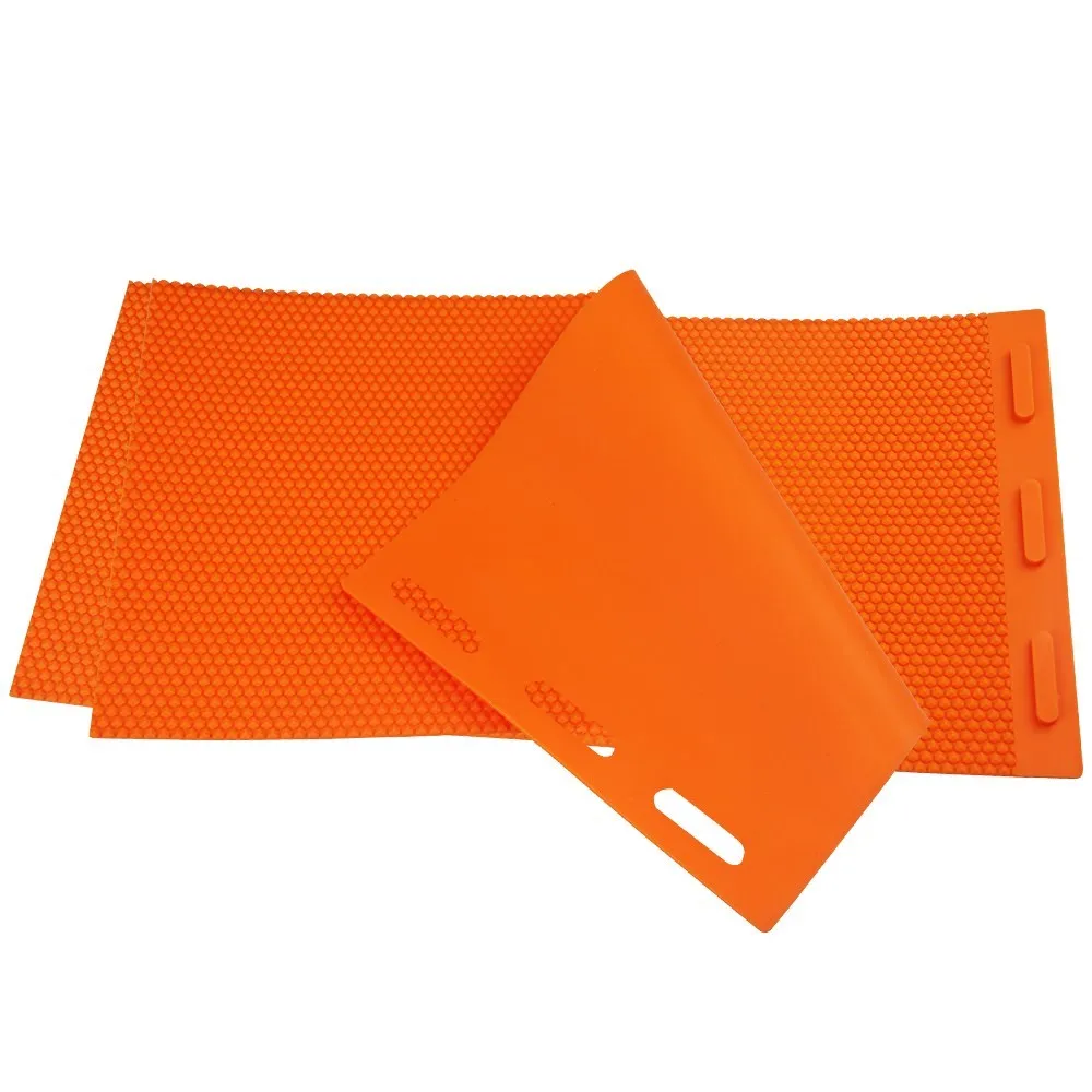 2Pcs-Beekeeping-Beeswax-Press-Sheet-Mould-Foundation-Soft-Mold-Bee-Hive-Basis-Pressing-5-4-mm