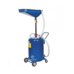 portable oil drain drum for workshops