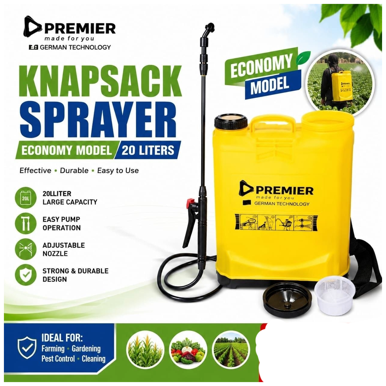 premier knapsack sprayer