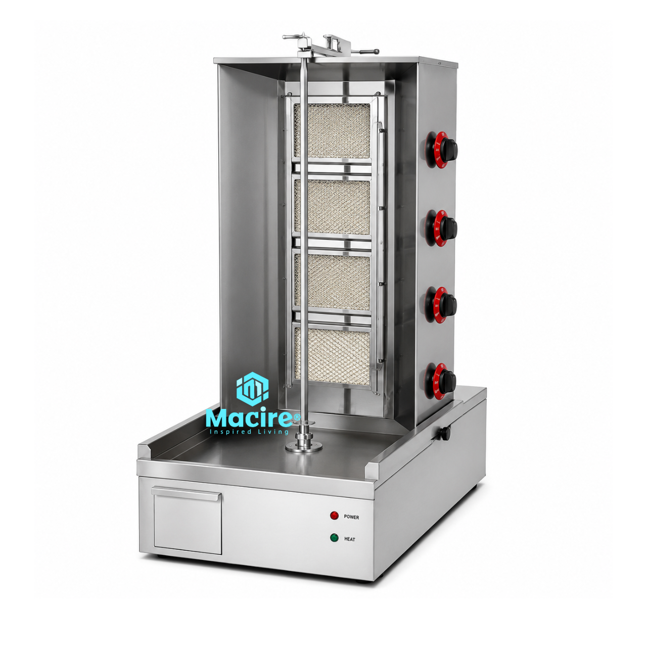4 burner shawarma