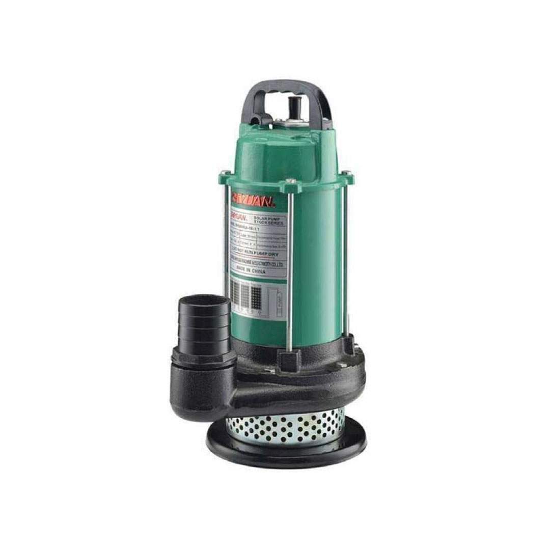 1.75HP 5.5m | 40,000 L/h Shiyuan QDX 3" Solar Water Borehole Pump – Submersible Pump