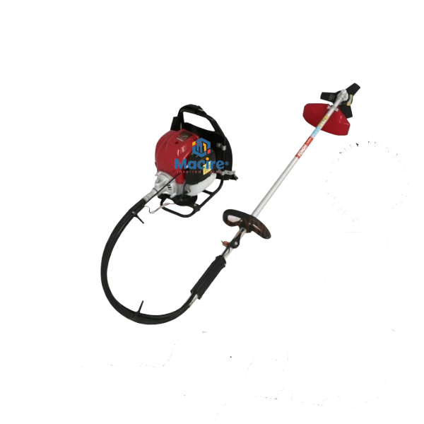 37.7cc Lusqi Germany Petrol Brush Cutter – 4-Stroke Backpack Power Beast with 9 Blades