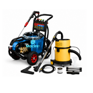 3450PSI Pulsar Pressure Washer & 20L Wet and Dry Carpet Cleaner Kit – 3kW Cleaning System