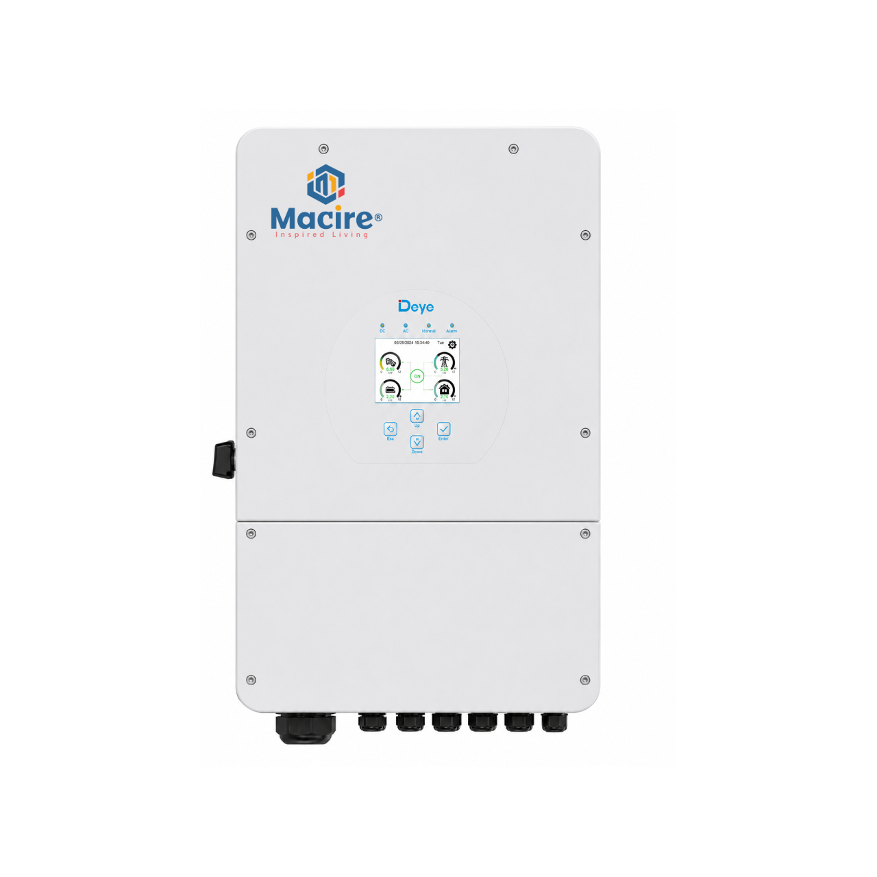 12kW Deye SUN-12K-SG02LP1-EU-AM3-P Single-Phase Hybrid Solar Inverter β 48V High-Capacity Power