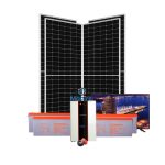 5Kw Felicity Solar Kit - 43" Smart TV - Hybrid Inverter Gel Batteries - 5000w 48v - Affordable & Reliable