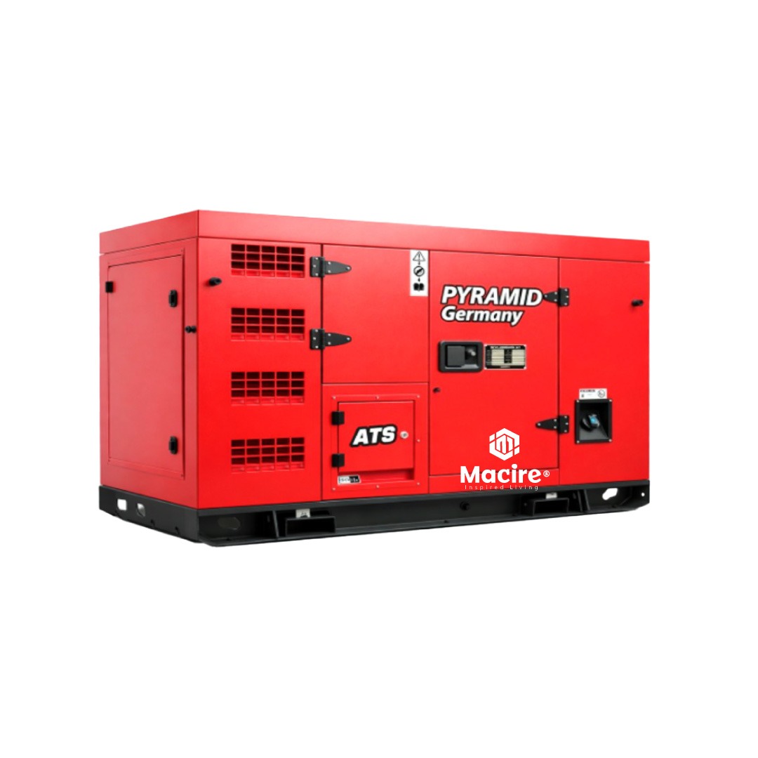 PYRAMID 28kVA Pyramid silent diesel generator with ATS in Kenya