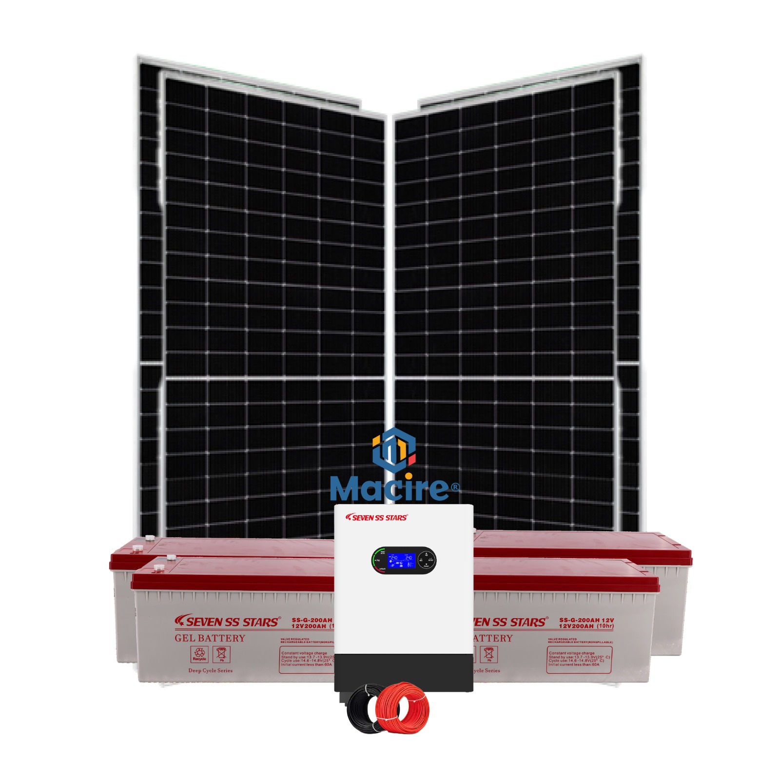 3.5Kw Seven Stars Solar Kit - 3500w 24v - Reliable Energy Supply
