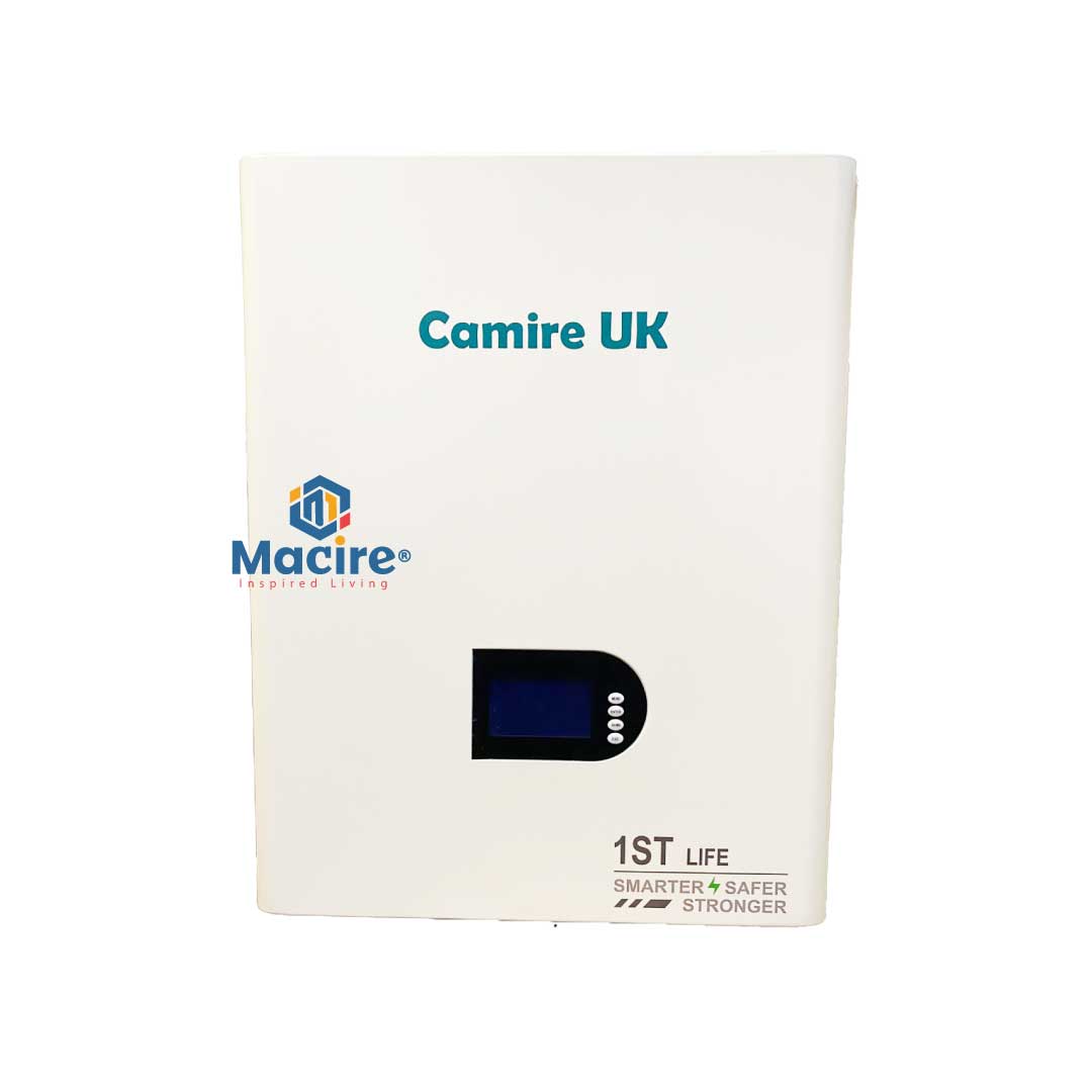 5kW 48V Camire UK Lithium Battery – 5.12kWh 51.2V 100Ah