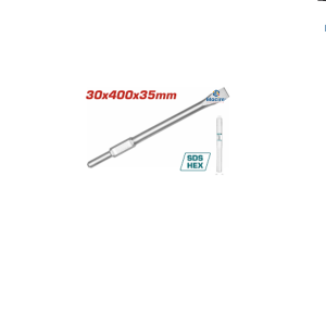 30x400x35mm TOTAL Hex Chisel TAC15333012