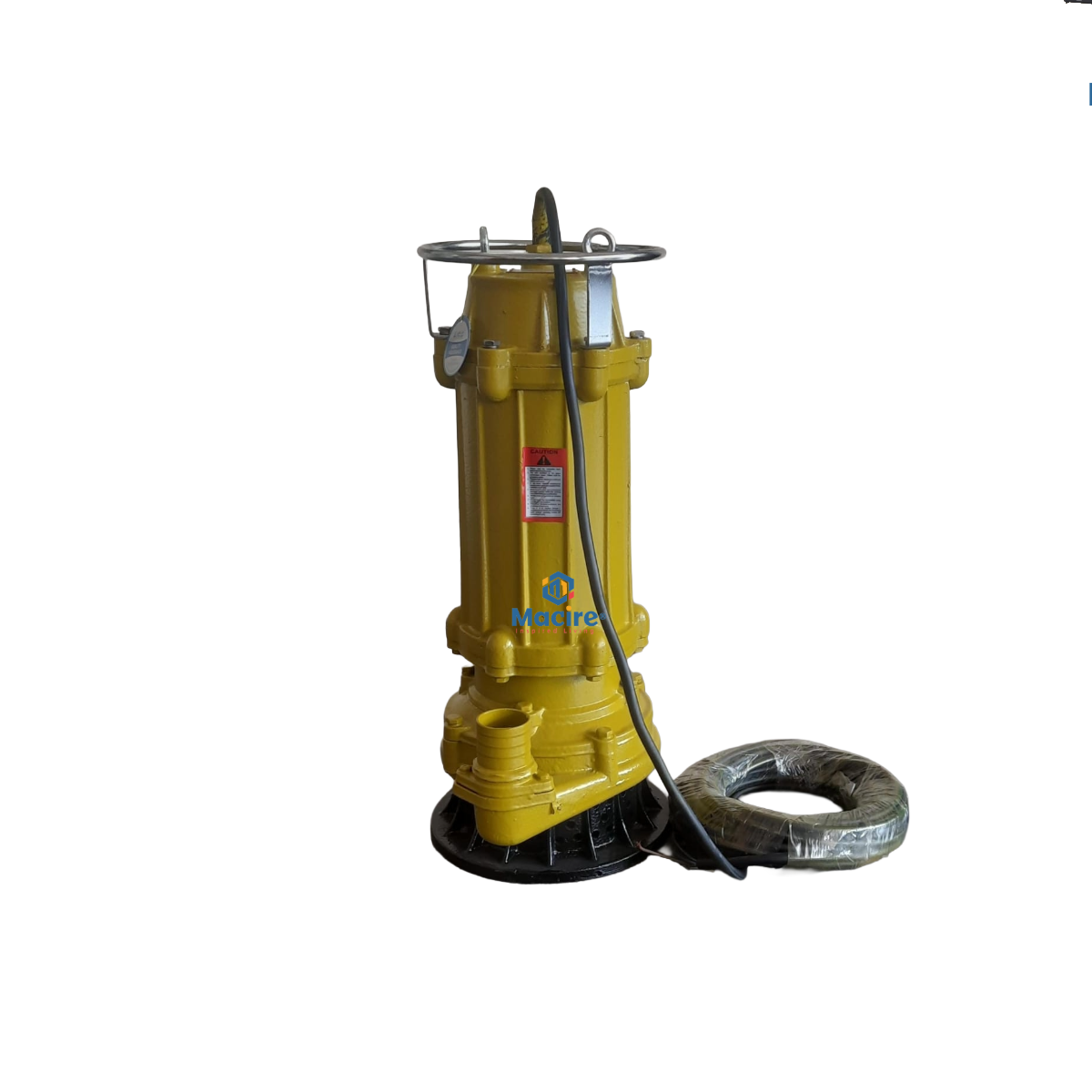 5.5HP Aico Japan WQD10-60 Sewage Submersible Pump – 4KW, 80m Head, Three Phase, 2-Inch Outlet