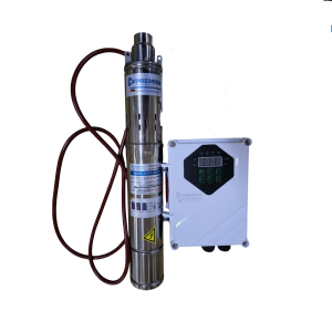 900W Premier Solar DC Submersible Pump – 130M Lift (With Pro Controller)